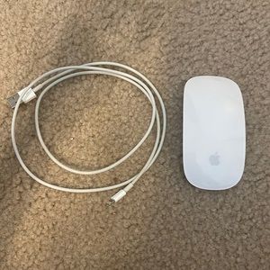 Apple Mouse with charging cord